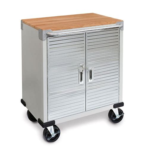 steel table workstation with cabinet on wheels|Amazon.com: Heavy Duty Rolling Storage Cabinet with Wheels .